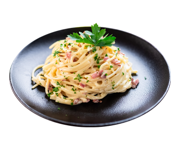 Di Giorgio’s creamy pasta in Pathhead. 